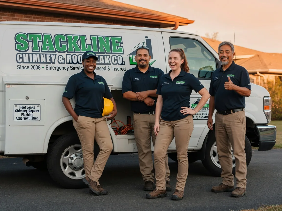 Chimney flashing repair company in Onancock, VA